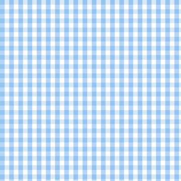 Seamless blue plaid pattern