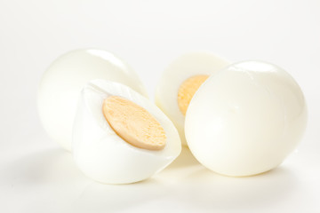 boiled egg isolated