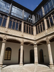Obraz premium Patio del Palacio de los Condes de Requena en Toro (Zamora)