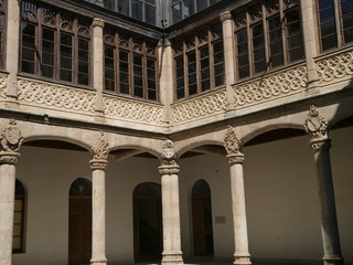 Obraz premium Patio del Palacio de los Condes de Requena en Toro (Zamora)