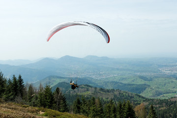 Paragliding / Schwarzwald / Germany