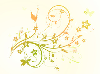 Floral Decorative background