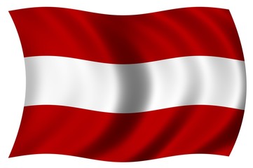 Nationalfahne von Österreich
