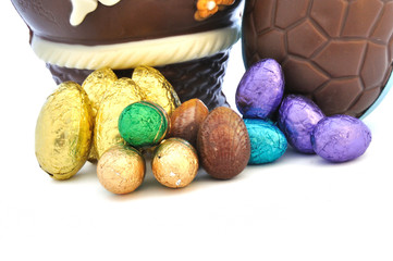 Chocolat et oeufs