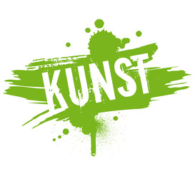 Kunst Logo grün