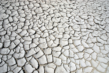 White Cracked Sand