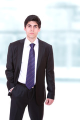 young business man standing