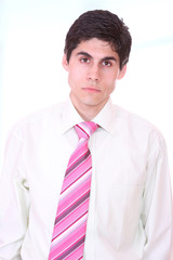 young business man standing