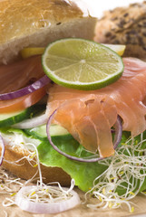 Salmon Sandwich