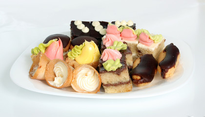 Small cakes.