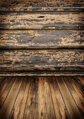 old grunge interior. 11