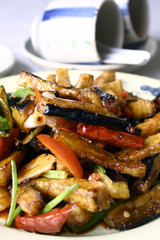 china delicious food-- chili eggplant