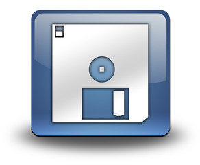 3D Effect Icon "Floppy Disk"