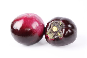 two eggplant
