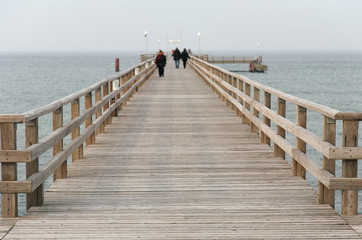 Seebrücke Prerow, Ostsee