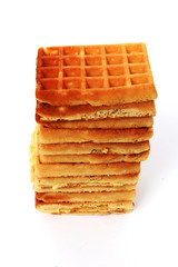 Aufsicht auf einen Waffelturm