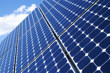 Solarpanel - Detailansicht