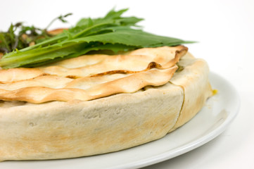 torta salata con erbette