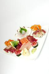 piatto con sushi