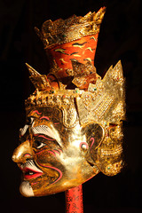 Golden mask of Hermit