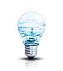 Wasser in der Lampe
