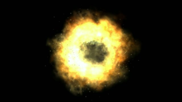 High Definition Bomb Explosion