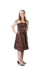 Beautiful Blond Model