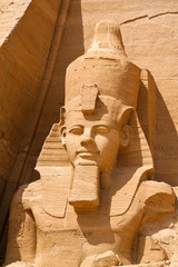 Ägypten, Abu Simbel,Felstempel