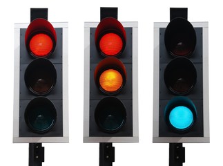British traffic lights