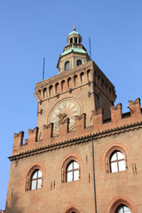 Fototapeta na wymiar Bologna - Palazzo d'Accursio
