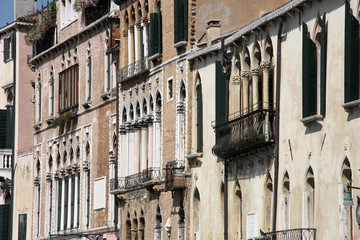 Fototapeta na wymiar Venice street view, Italy