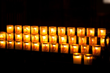 Church candles