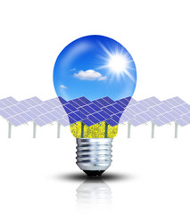Kreative Umsetzung von Solarstrom