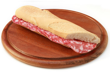 panino con salame