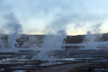 El Tatio geyser field, Chile