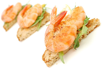 Prawn snack