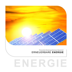 Erneuerbare Energie - Solarzellen