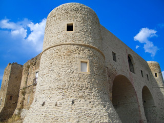 The Aragonese Castle of Bernalda. Basilicata.