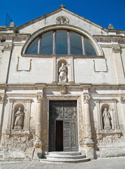 St. Chiara Church. Matera. Basilicata.