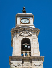 Belltower of St. Rocco Church. Trani. Apulia.