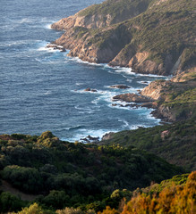 Splendid Corsica coast.