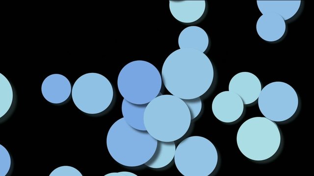 blue circle pattern,seamless loop