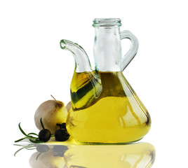 Olive oil and onion