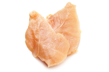 chicken breast isolated on white