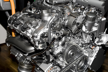 Fototapeta premium automobile engine
