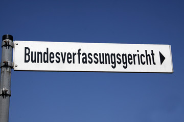 Richtung Bundesverfassungsgericht
