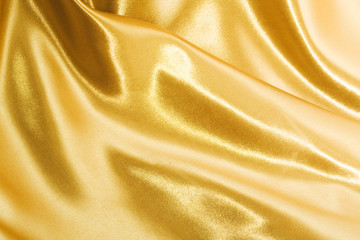 Fototapeta premium Golden silk
