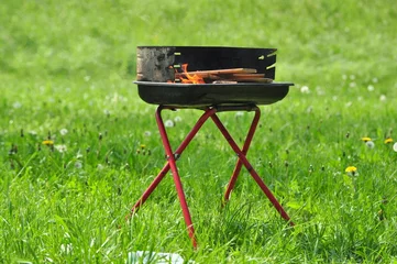 Papier Peint photo Grill / Barbecue grill