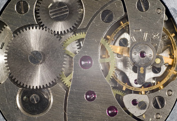 Mechanism of a clock