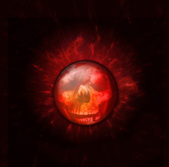 Naklejka premium surriscaldamento globale